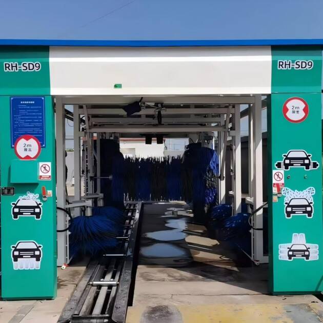 전자동 세차 설비Fully Automatic Car Washing EquipmentПолностью автоматизированная система мойки автомобилейChina Trade Company will serve you throughout the process.