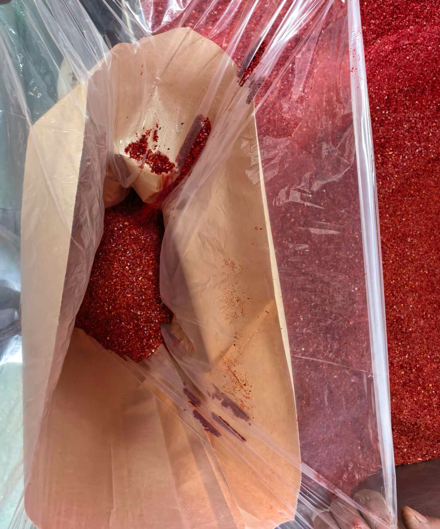 김치를만들때쓰는고추-丹东辣椒面销售-中国辣椒面工厂-辣白菜专用辣椒 - 图片 3